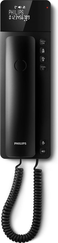 Philips Scala M110 - Vaste telefoon - Zwart | bol.com