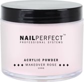 Nail Perfect - Powder Makeover - Rose - 100 gr