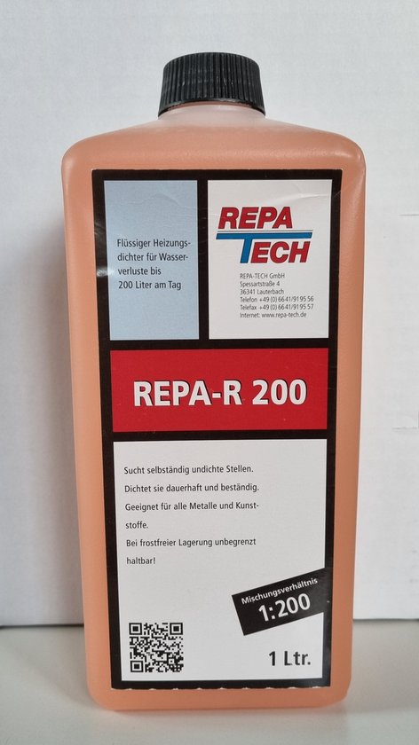 Repa-R200, hèt middel om je lekkende CV installatie te repareren zonder hakken en breken.