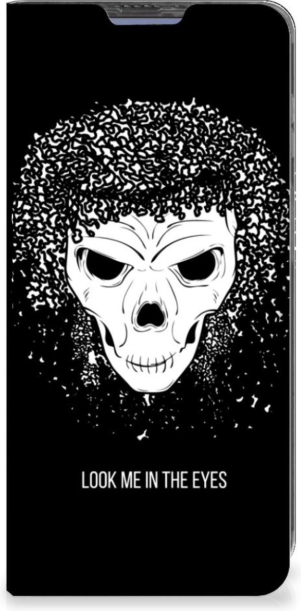Mobiel BookCase Poco X4 Pro 5G Skull Hair