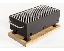 Ferro Duro - The Roast - BBQ - tafel bbq - metaal - houtskool bbq- bbq accesoires - tafel grill - vaderdag cadeau Ferro Duro - The Roast - BBQ - tafel bbq - metaal - houtskool bbq- bbq accesoires - tafel grill - vaderdag cadeau