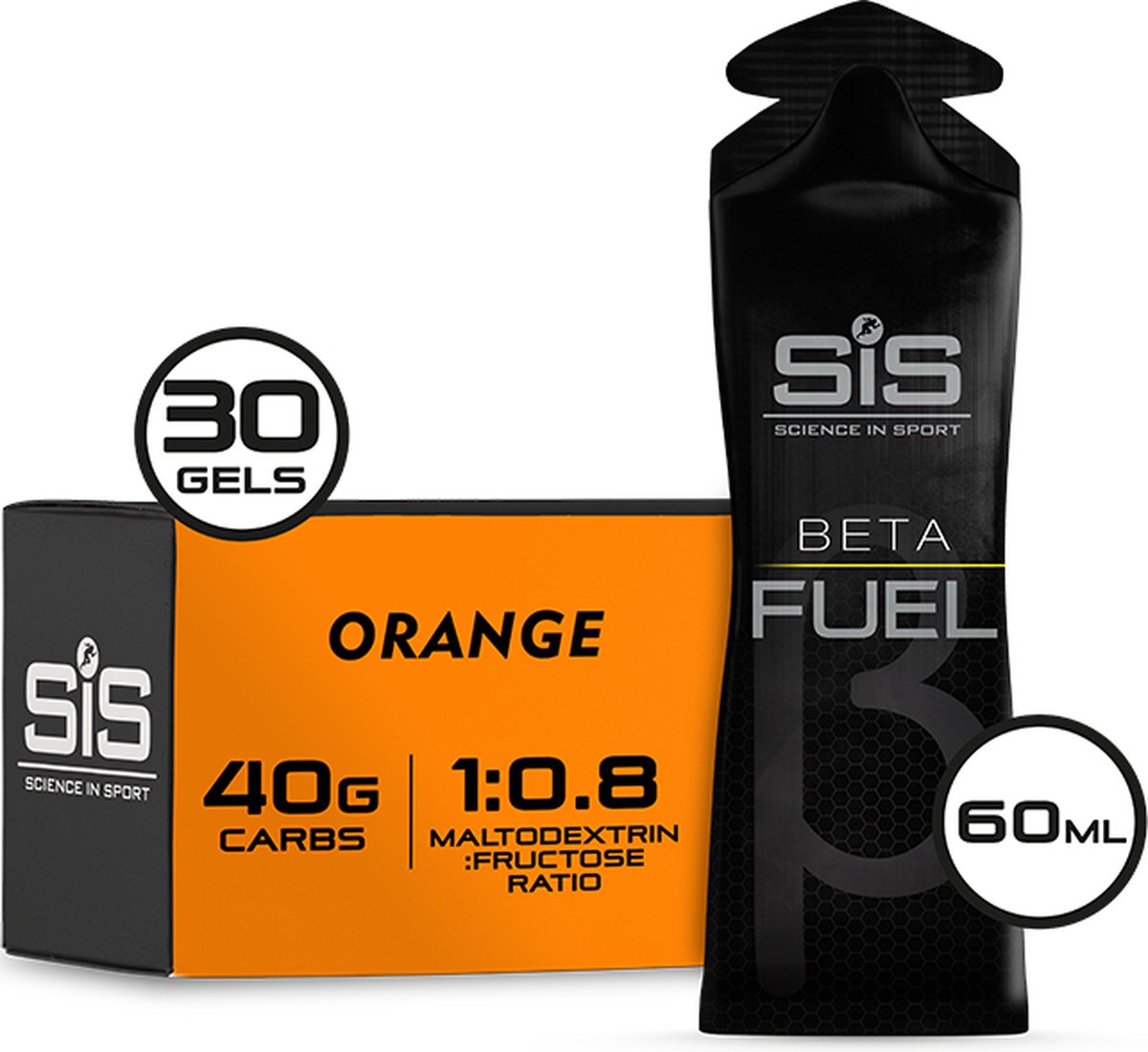 Goedkoopste SiS Beta Fuel Gel Orange - 30 x 60 ml