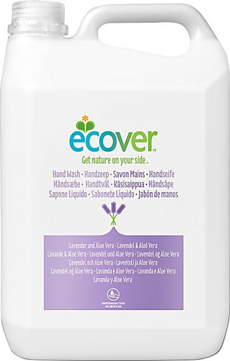 2x Ecover Handzeep Lavendel & Aloe Vera Navulling 5 liter