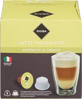 Rioba Dolce Gusto Latte macchiato - 16 capsules - 8 kopjes - 1doos
