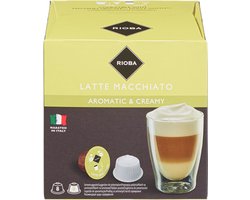 Rioba Dolce Gusto Latte macchiato - 16 capsules - 8 kopjes - 1doos