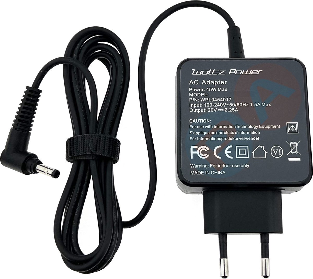 Image of 45W Laptop Oplader geschikt voor Lenovo Flex 3-11IGL05 - Ronde Pin 4.0x1.7mm