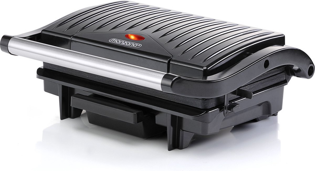 Monzana Contactgrill zwart 1500W
