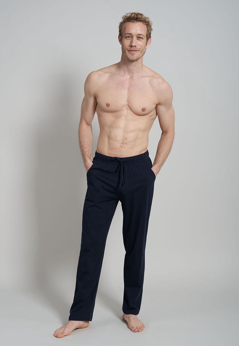 Ceceba heren pyjamabroek lang - donkerblauw
