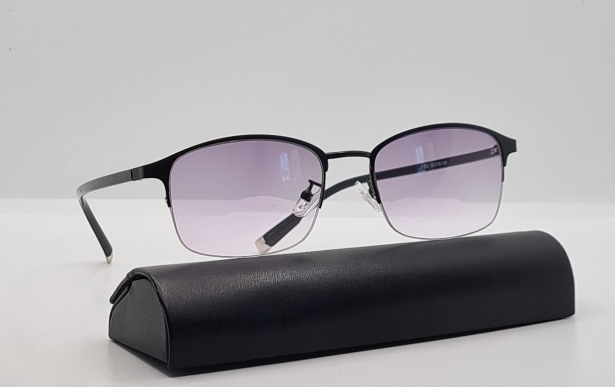 Accessoires Zonnebrillen & Eyewear Leesbrillen Volwassen zwarte leesbril voor volwassenen +4.00 RG007 Unisex Bril Sterkte van +1.00 