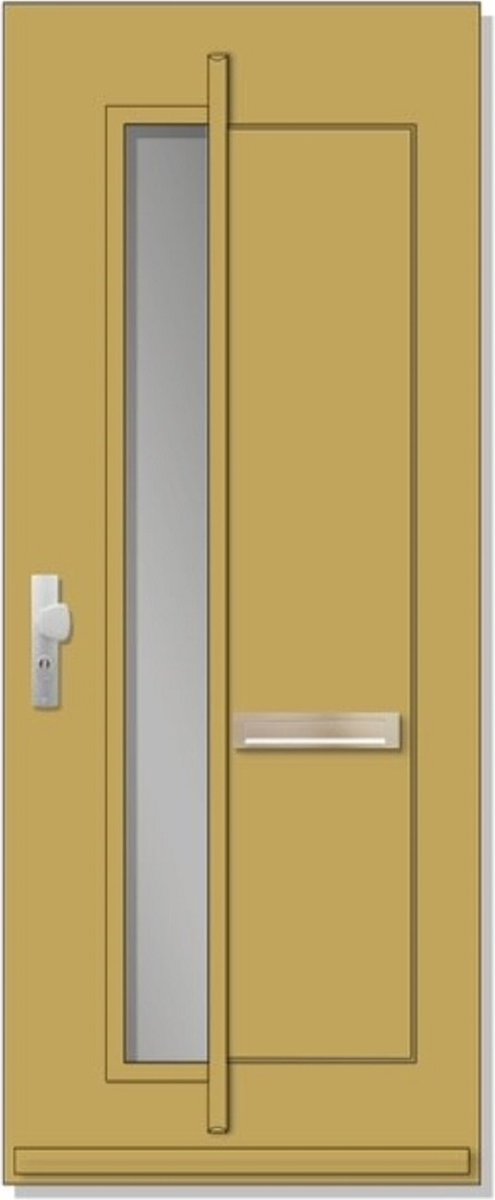 Voordeur | hout voordeuren | Voordeur RD14 | 83 x 211,5 cm | Links draaiend  |... | bol.com