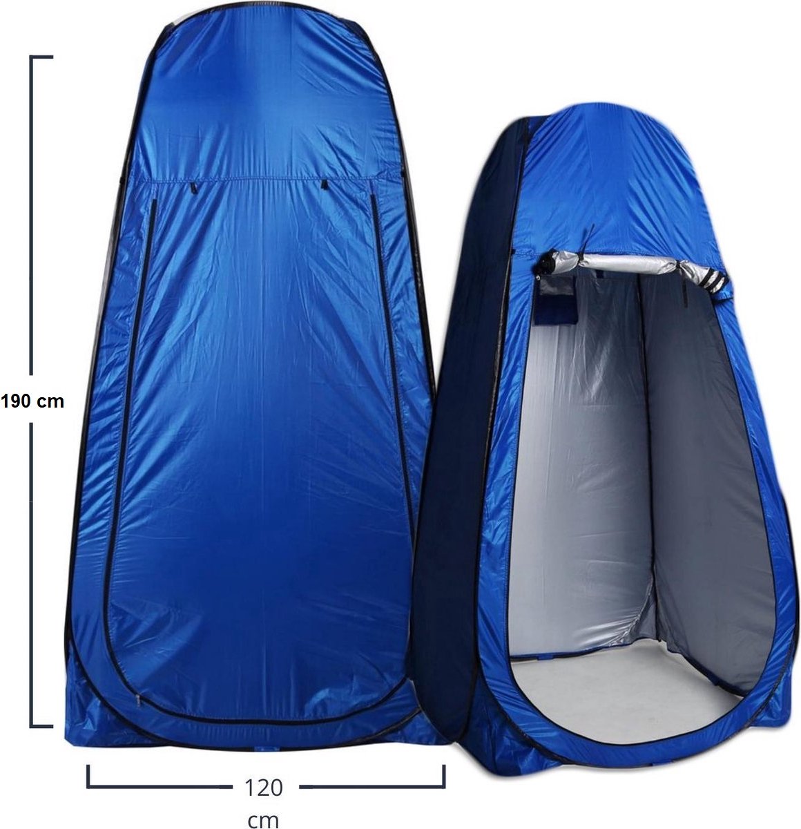Pop-up douche-tent | omkleed-tent | spray-tent | bol