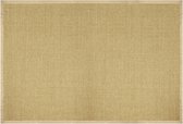 Karat Sisal-Tapijt - Amazonas - Natuur - Rand: Natuur - 160 x 230 cm