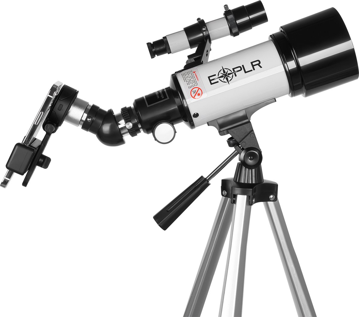 EXPLR Skysense Telescoop - Sterrenkijker - 70/400mm - Travel Bag - Telefoon Adapter - Telescoop Kinderen en Volwassenen - EXPLR