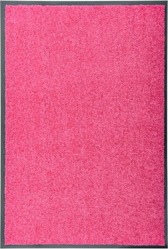 vidaXL - Deurmat - wasbaar - 60x90 - cm - roze