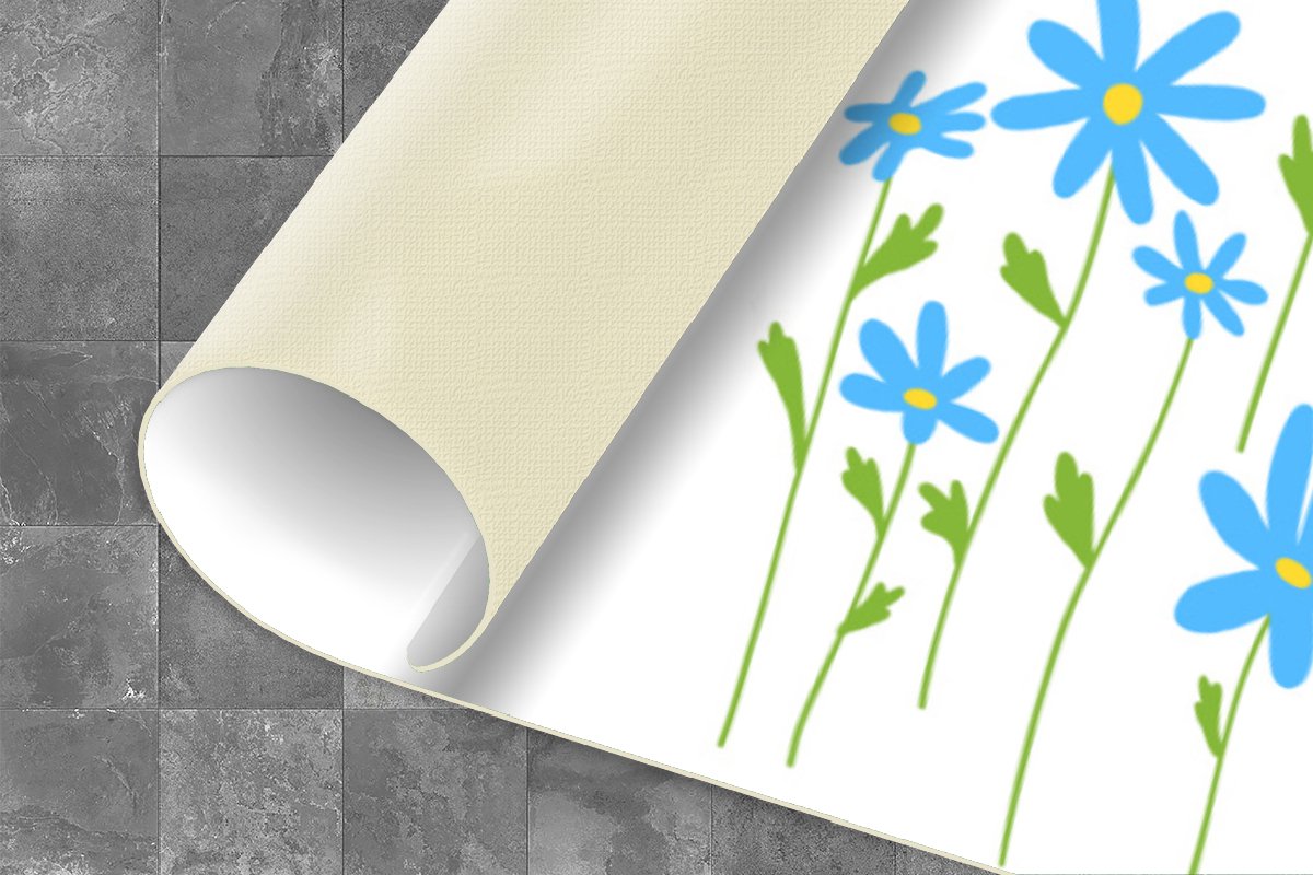 KitchenYeah Keukenloper - Loper keuken - Spreuken - Quotes - I live in the garden I just sleep in the house - 120x60 cm - Keukenloper vinyl Multicolor