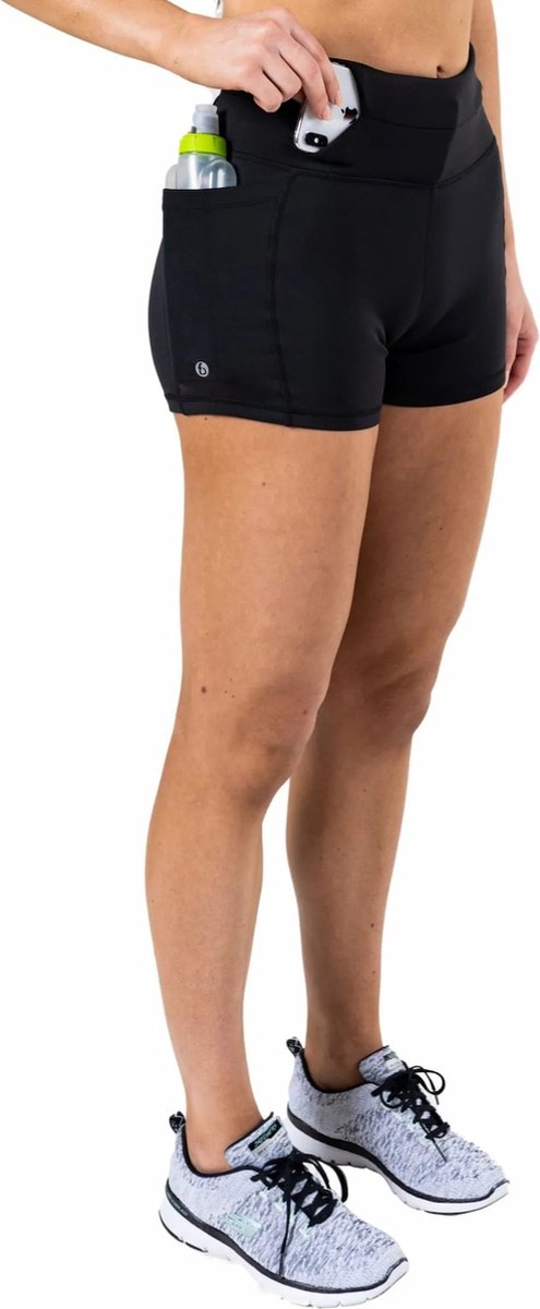 Flipbelt Compression short - 5 inch - zwart - XL