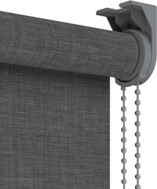 Decosol Store à enrouleur Deluxe translucide 90x190 cm anthracite