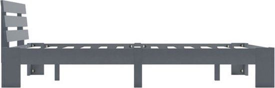 The Living Store Cadre de lit Bois de pin Massief - 213 x 145 x 66 cm - Convient pour matelas 140 x 200 cm