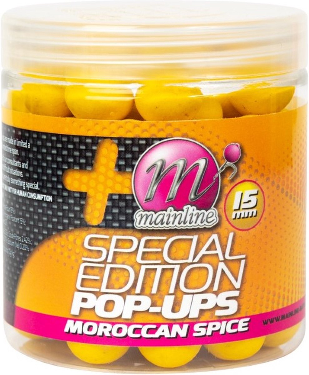 Mainline Limited Edition Popups Yellow Moroccan Spice 15mm