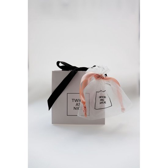 Collier Twice As Nice en argent, perles 6 mm 50 cm+5 cm