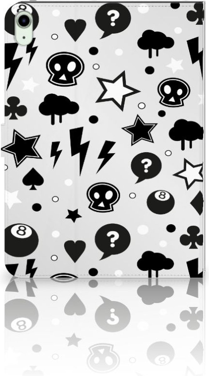 Tablettasje iPad Air (2020/2022) 10.9 inch Silver Punk