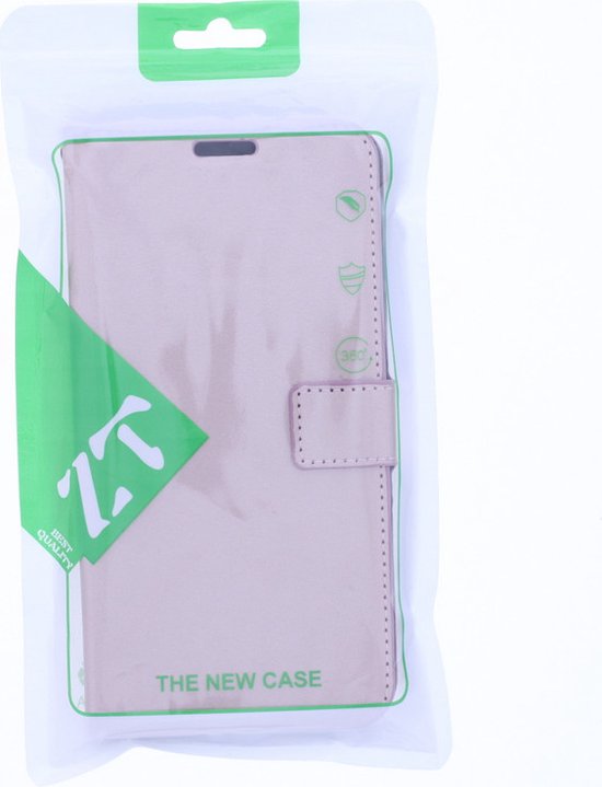 Xiaomi 11T / 11T Pro - Bookcase Or Rose - Étui Portefeuille avec Protecteur d'Écran en Glas 2 Pièces