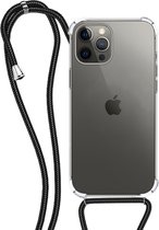 Coque iPhone 11 Pro Max avec cordon de protection antichoc - Transparente