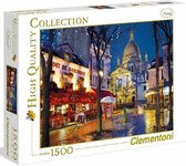 Clementoni Legpuzzel - High Quality - Parijs Montmartre - Puzzel 1500 stukjes - Voor Volwassenen