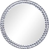 vidaXL - Wandspiegel - 50 - cm - gehard - glas