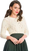 Dancing Days - MERRY TREE KNIT Longsleeve top - L - Wit