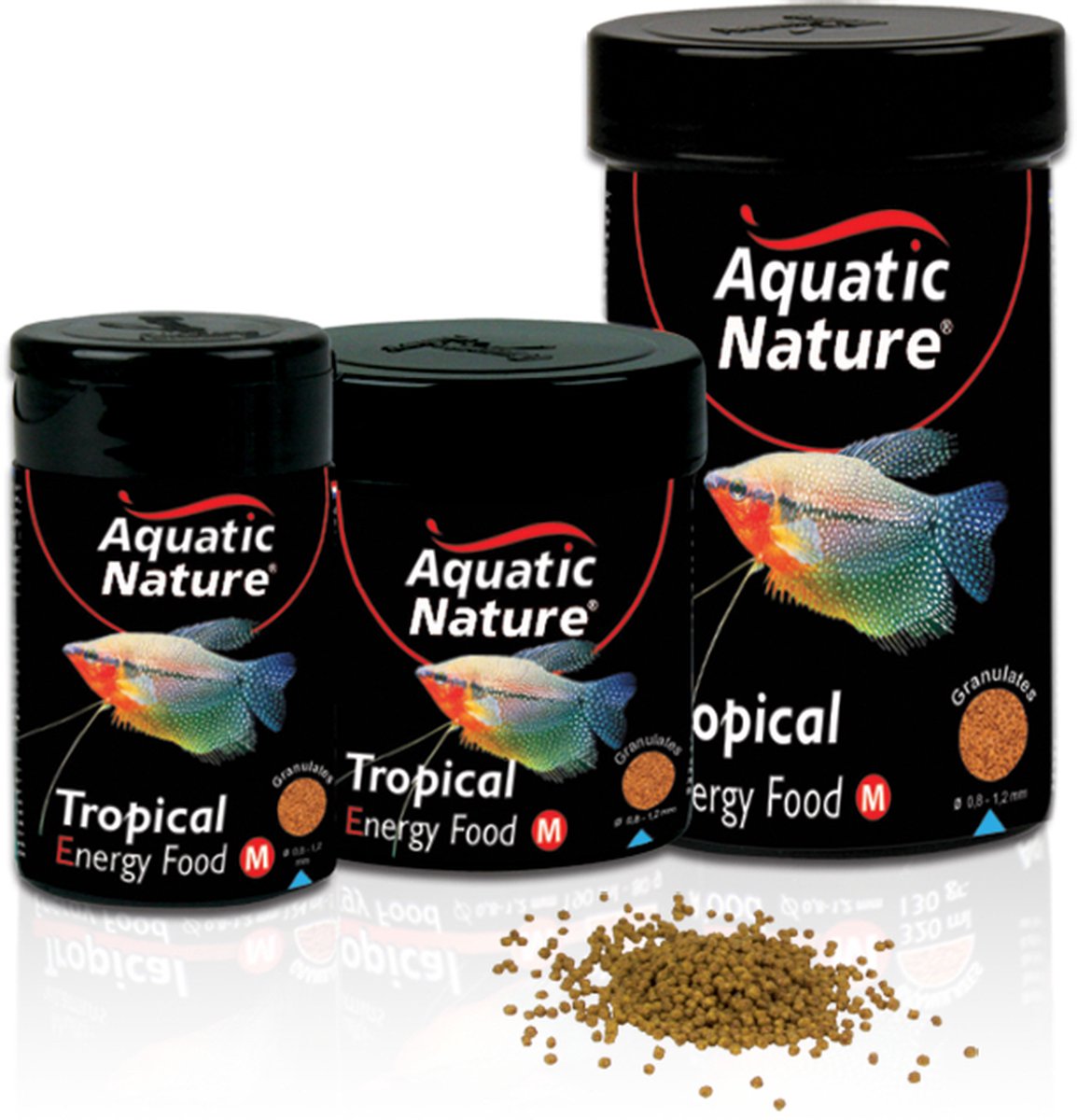 Aquatic Nature Tropical Energy Food M - 124ML - Aquariumvoer
