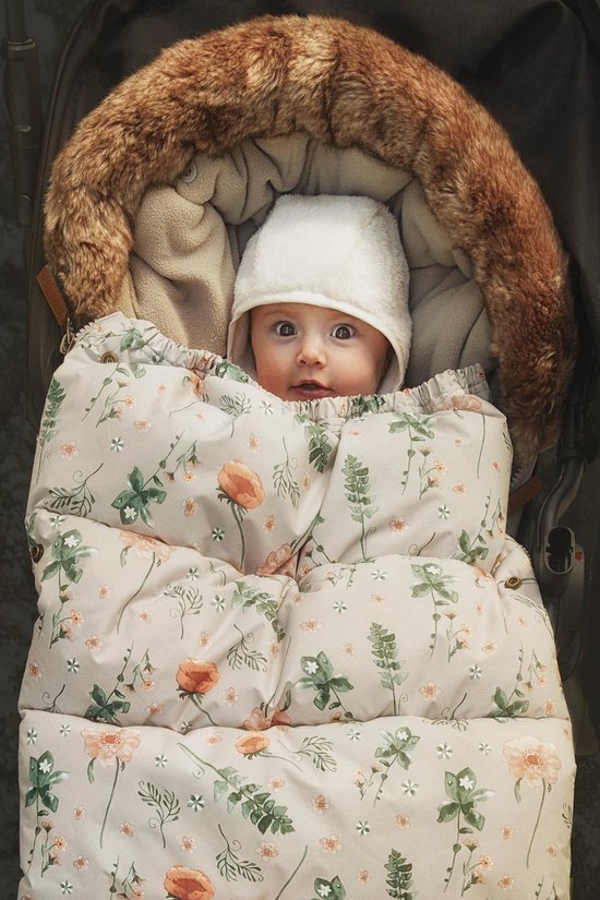 Elodie Voetenzak - Voetenzak Buggy - Voetenzak Kinderwagen - Voetenzak universeel - Meadow Blossom — afbeelding 4
