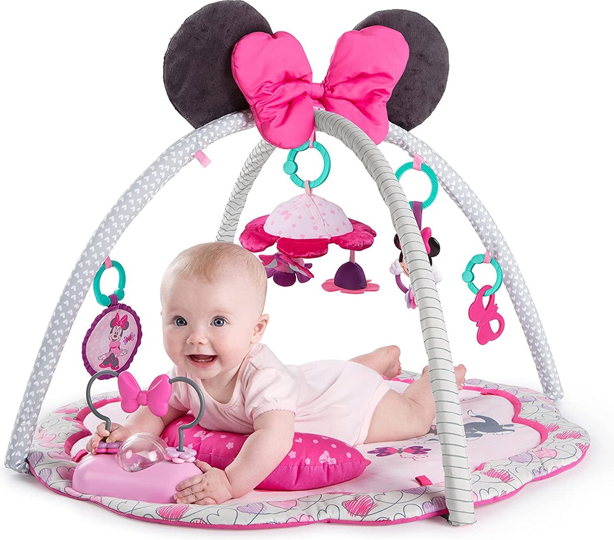 Bright Starts Disney Baby Babygym Playmat Music Activity Gym