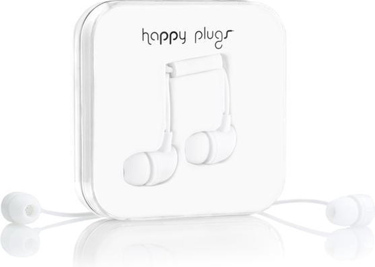 Happy Plugs - In-ear Oordopjes - Wit