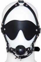 Power Escorts - Oogmasker met ball gag - BDSM - Domineer je partner!! - AF001010