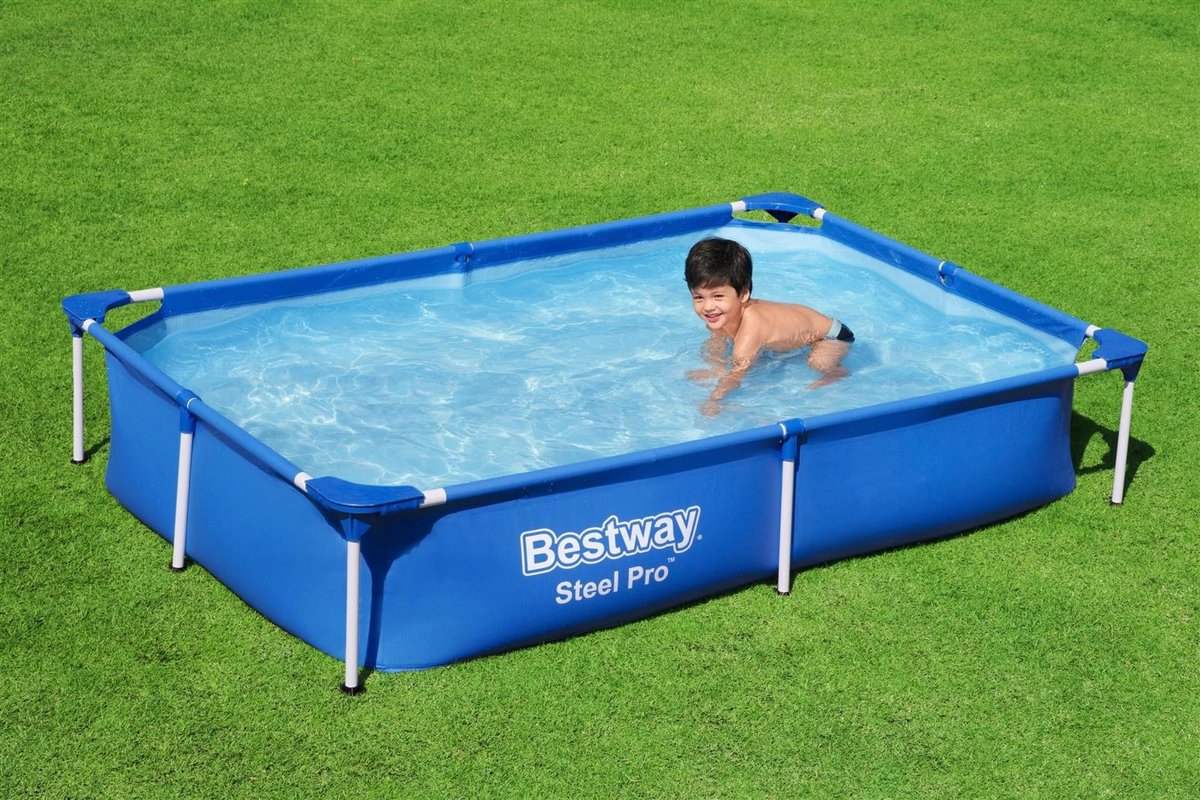 Bestway My First Frame Pool 221 x 150 x 43 cm - Zwembad — afbeelding 4