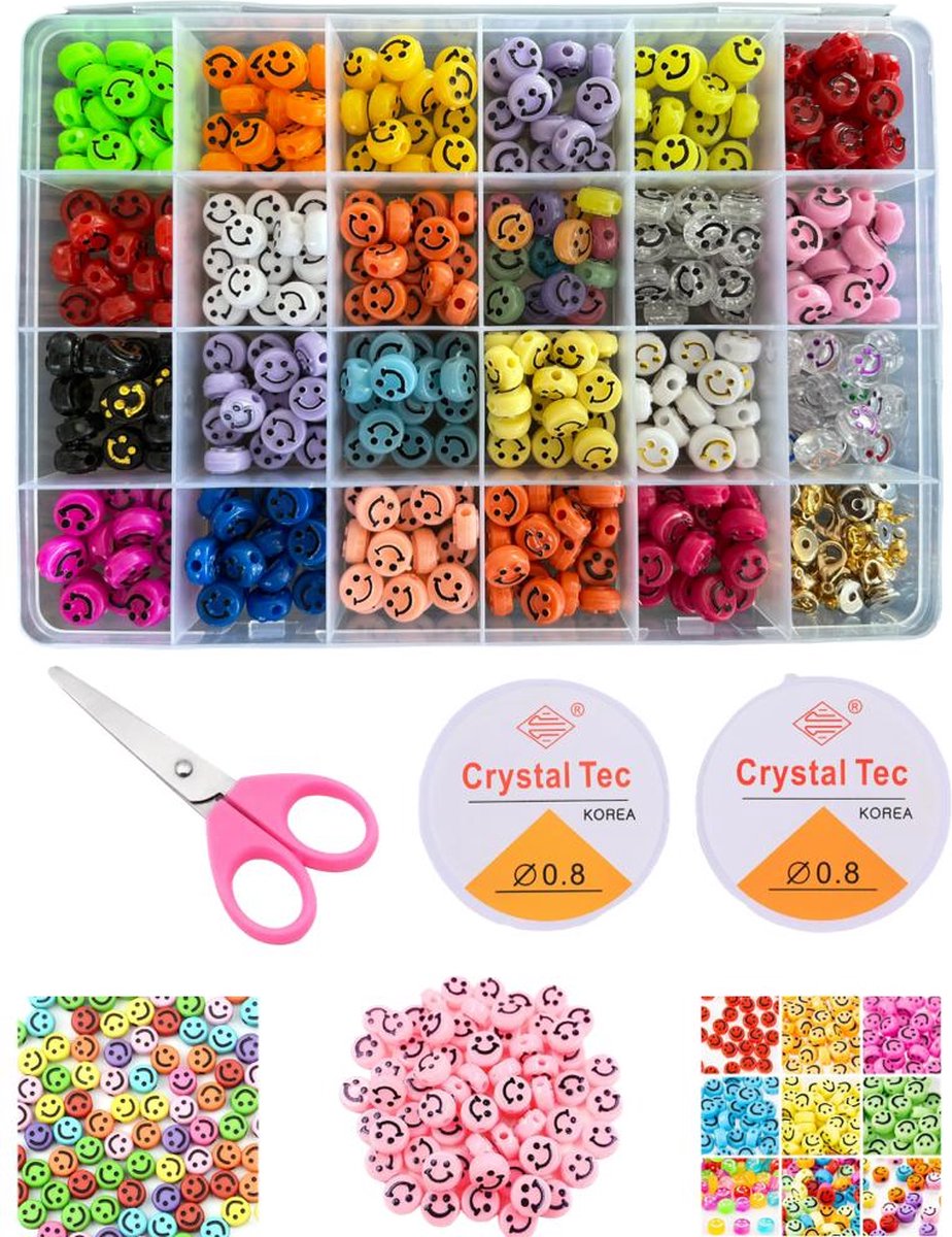 ESSENTIALS73 XL Meest Complete Kralenpakket - Luxe Etui Zwart - Incl. Kralenbord + Tangenset + Pincet + Kralenset XL 390 Stuks - Hobbypakket - Sieraden maken - DIY - Starterset - Starterskit - Sieradenpakket - Rijgbord - Starterspakket - Kralen — afbeelding 10