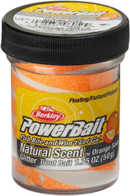 Berkley Powerbait Troutbait - Fruit - Orange Soda - Foreldeeg - Wit | bol