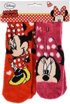 Minnie Mouse -  2 paar sokken Minnie Mouse Antislip - meisjes- maat 31/34