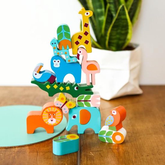 Balance game - Rex London - Wild Wonders - Houten speelgoed - Educatief  speelgoed -... | bol.com