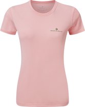 Ronhill Core SS Tee Dames - sportshirts - roze/groen - Vrouwen