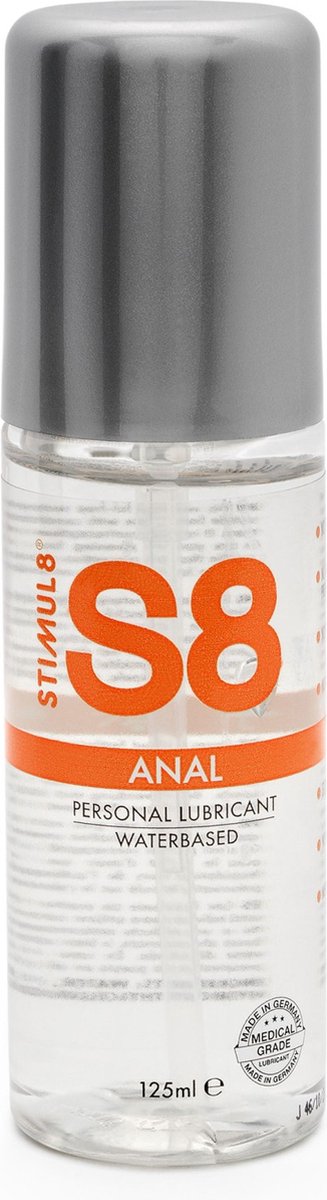 Goedkoopste STIMUL8 - S8 WATER-BASED ANAL LUBRICANT 125 ML