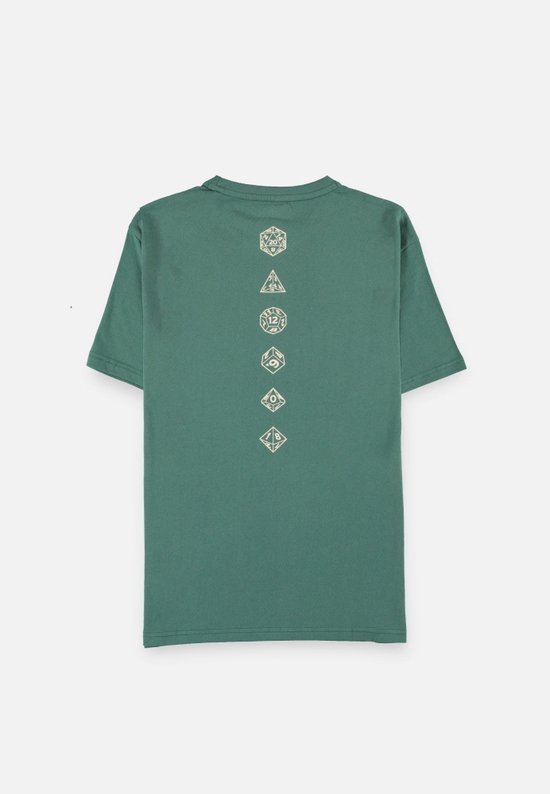 Dungeons & Dragons - Dice Heren T-shirt - S - Groen