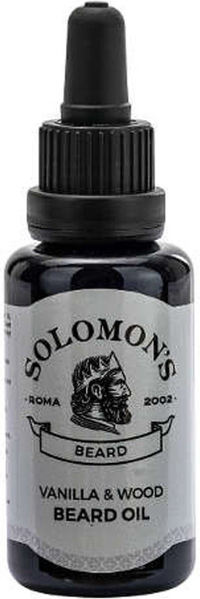 Solomon's Beard Oil Vanilla & Wood 30ml