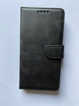 Geschikt voor Samsung Galaxy A5 2017 hoesje - Kunstleer Book Case Zwart - met extra ruimte voor briefgeld