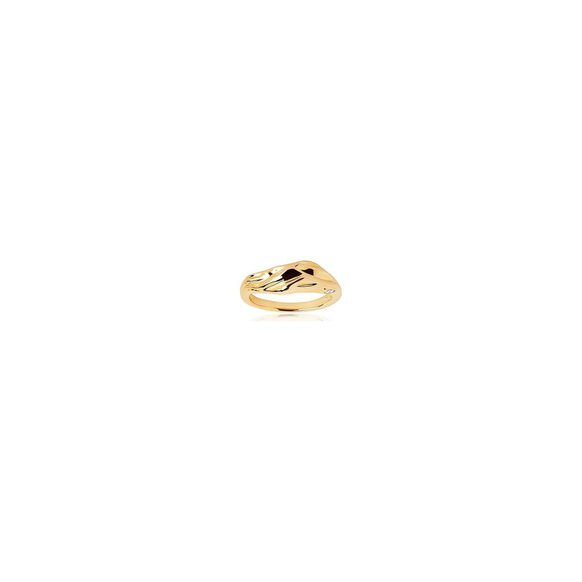 Sif Jakobs juwelen dames De ring 925 sterling zilver Zirkonia 58 Geelgoud 32014594