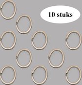 Sleutelring ovaal - Sleutelhanger - Split ring - 37 millimeter - 10 stuks