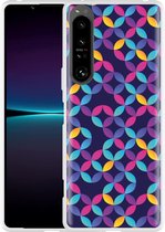 Sony Xperia 1IV Hoesje Abstractie Designed by Cazy