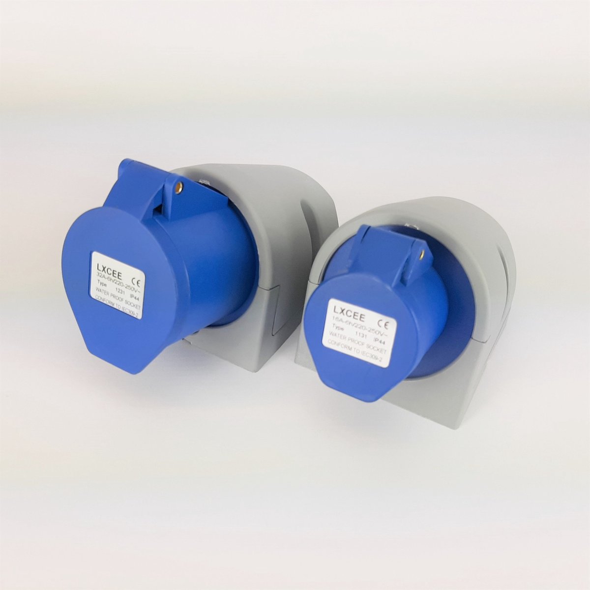 Lixian CEE Blauw Stopcontact 1 fase CEE Blue 32A 1 phase