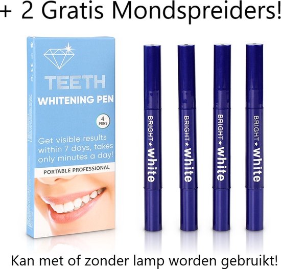 Foto: Smilekit 4 stuks whitening pennen gratis 2x mondspreider 100 natuurlijke ingredi nten peroxidevrij veilig bleken witte tanden tandbleekset tanden bleken whitening teeth whitening frisse adem thuis tanden bleken 100 veilig